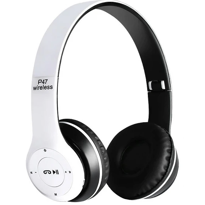 Casti Audio Fara Fir Over Ear P Cu Bluetooth Si Radio